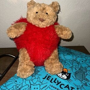 Out of Stock Jellycat  Bartholomew Bear 'Heartthrob'